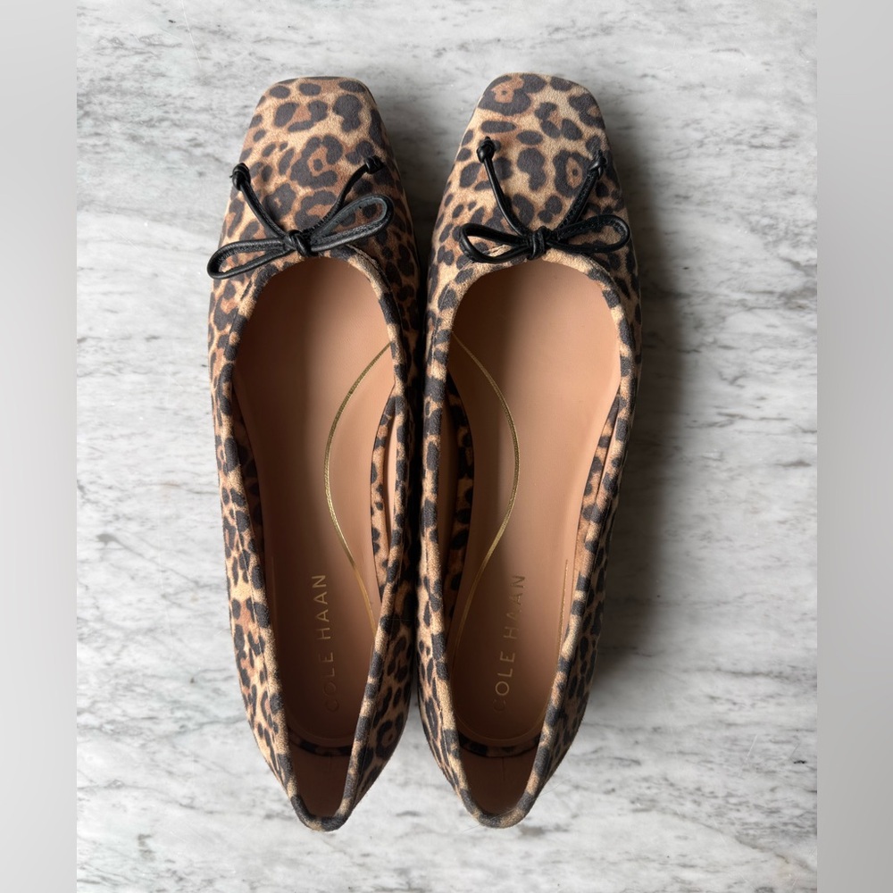 COLE HAAN Suede Bethany Ballerina Flat - Picture 10 of 10
